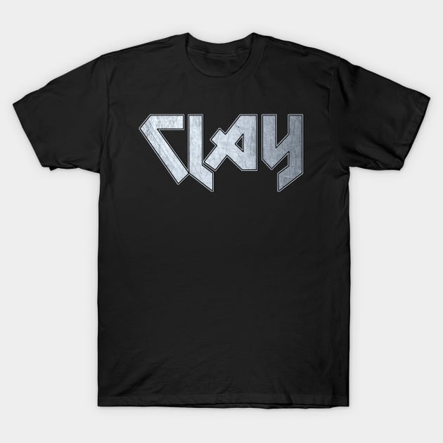 Heavy metal Clay T-Shirt by KubikoBakhar